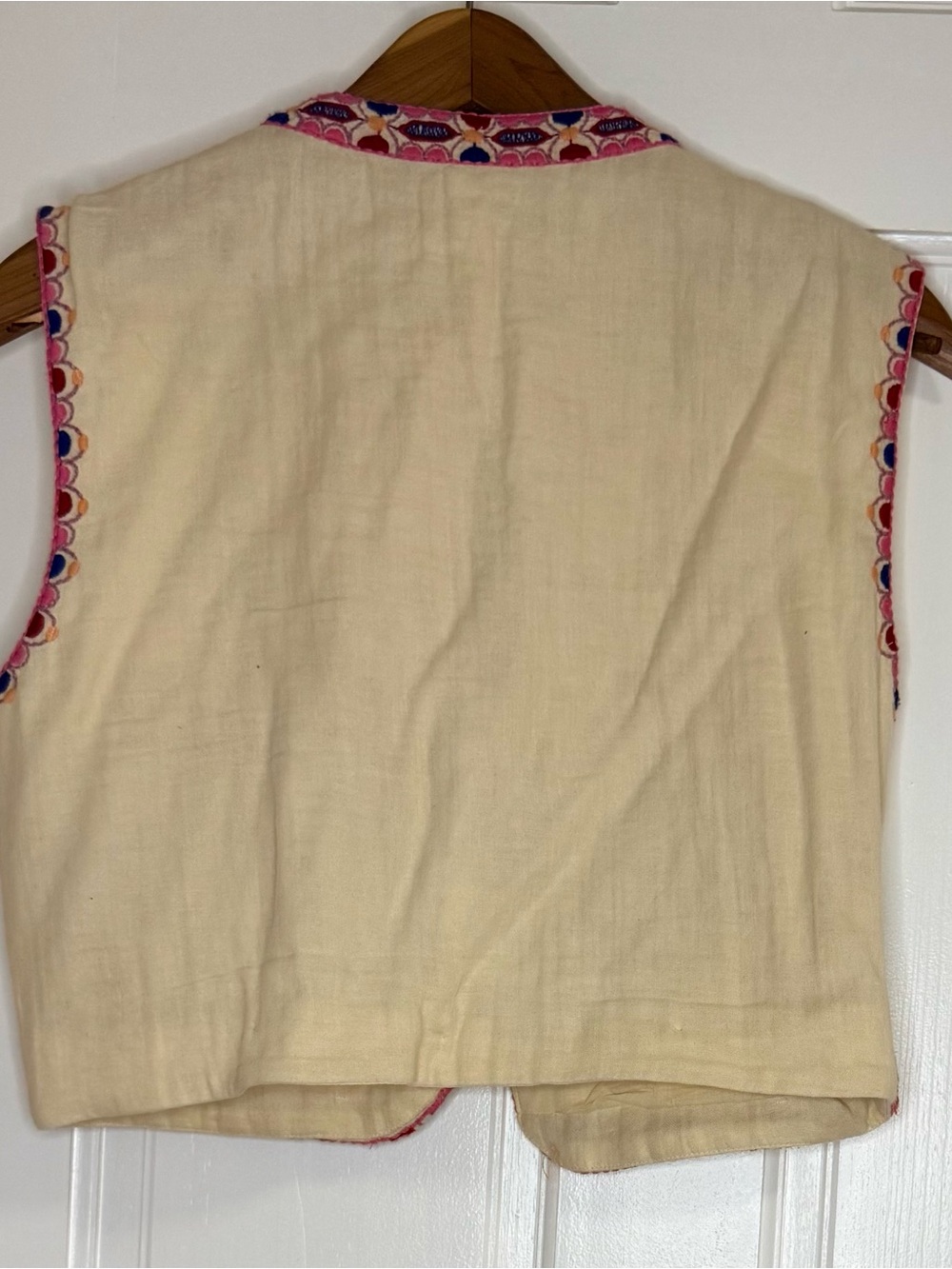 Zara Cream Lightweight Lined Top - Picture 3 of 4